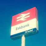 Eskbank railway station, 250 parking places and a 3 and a half minute walk from Midlothian Physiotherapy LLP